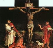 Matthias  Grunewald Crucifixion painting